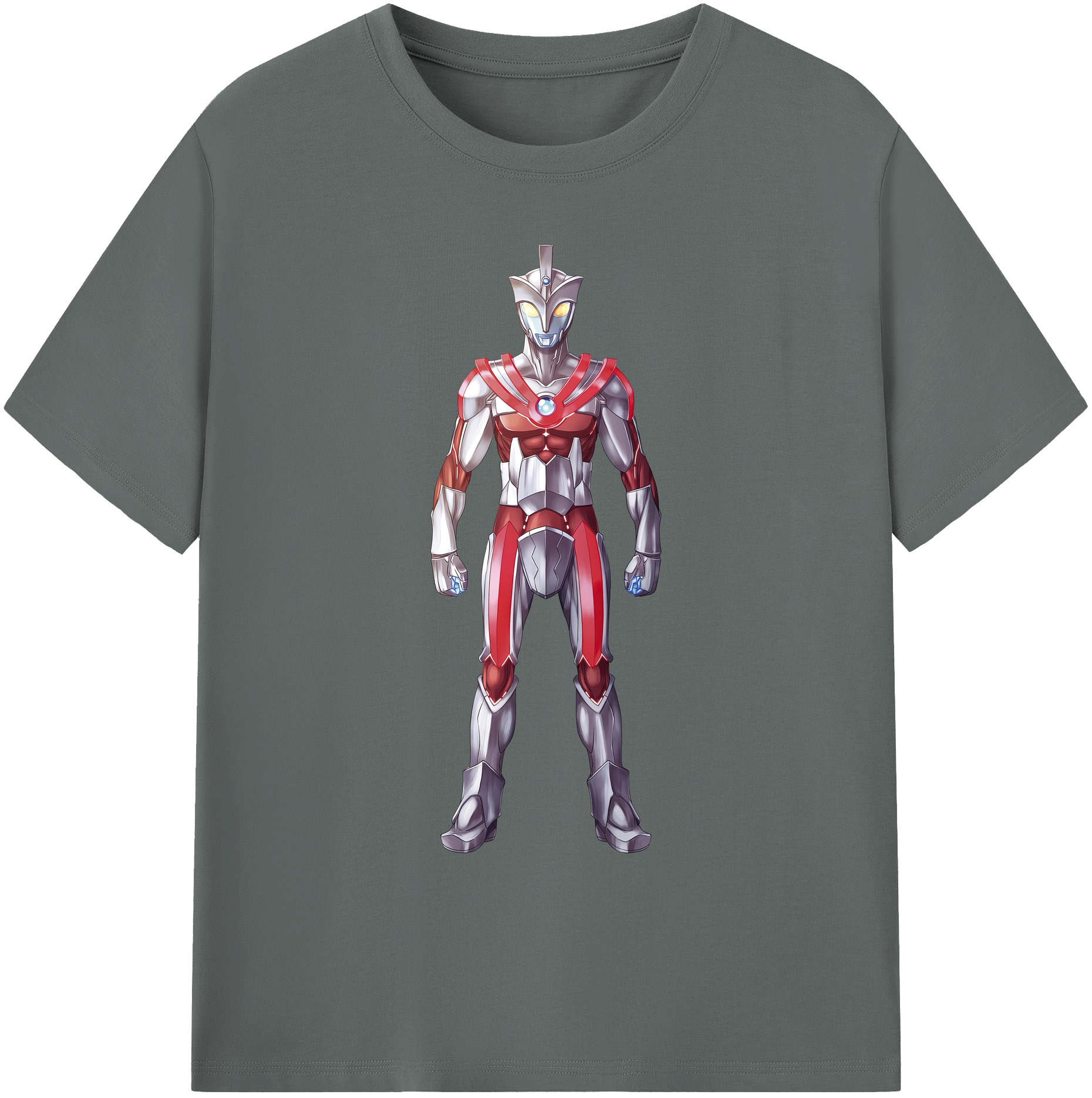 （画像用） ウルトラマン Ultraman 綿100％ メンズ半袖Tシャツ｜肌触りやわらか＆通気性
